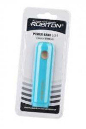 Внешний аккумулятор Robiton Power Bank Li3.4 IRIS, 3350 мАч, голубой (арт. 612668)