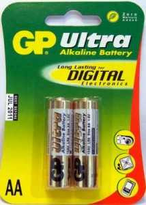 Батарейка Gp 15A Ultra Lr6/316 Bl2 (арт. 2710)