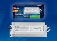 Uniel блок питания для св/д ленты 24V 100W, IP67, мет. UET-VAJ-100B67 (арт. 572200)