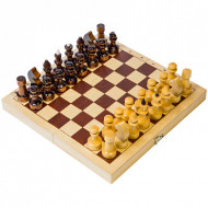 Игра настольная Шахматы, Орловские шахматы, походные деревянные, с доской (арт. С-5а/D-1)