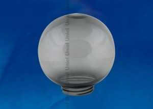 Рассеиватель Uniel посадочный, шар, гладкий, дымчатый d=25см, САН-пластик UFP-R250B SMOKE (арт. 461599)