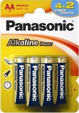 Батарейка Panasonic Alkaline Power Lr6/316 Bl4+2 (арт. 247462)