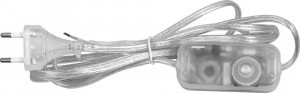 Feron Сетевой шнур с диммером 230V 1,5+0,5м, прозрачный, DM103-200W 23058 (арт. 621076)