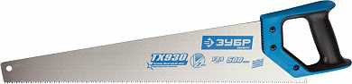 Ножовка ЗУБР "ЭКСПЕРТ" TХ930, прямой закален зуб, очень быстрый рез, импульсн закалка, 2комп ручка, 7 TPI, 500мм (арт. 15231-50)