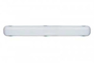 Светильник светодиодный линейный Ultraflash 18W (1500lm) 6500K пластик, прозрачный, белый 600x105мм IP65 LWL-5021N-14DL (арт. 583598)
