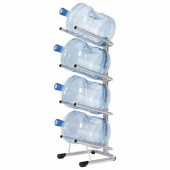 Стеллаж для хранения воды HOT FROST, на 4 бутыли, металл, серебристый, 250900402 (арт. 451885)