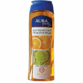 Гель для душа 260 мл, AURA, витаминный, очищает и увлажняет кожу, "Экстракт апельсина и лайма", 6424 (арт. 602892)
