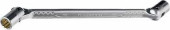 Шарнирный гаечный ключ двухсторонний 10 х 11 мм, KRAFTOOL (арт. 27210-10-11_z01)