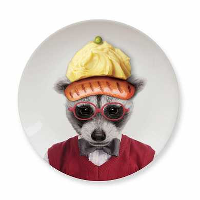 Обеденная тарелка Baby raccoon (арт. M 12013A)