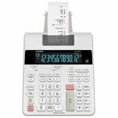 Калькулятор CASIO печатающий FR-2650RC, 12 разрядов, 313х195 мм, питание от адаптера 250402, белый, FR-2650RC-W-EH (арт. 250449)