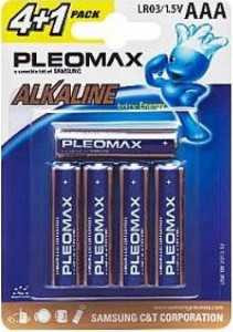 Батарейка Pleomax Samsung Lr03/286 Bl4+1 (арт. 387230)