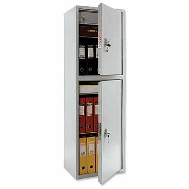 Шкаф металлический для документов ПРАКТИК "SL-150/2Т", 1490х460х340 мм, 36 кг, 2 отделения, сварной (арт. 290351)