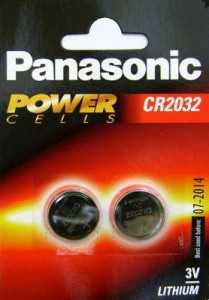 Батарейка Panasonic Cr2032 Bl2 (арт. 3496)
