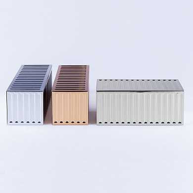 Набор из 3-х металлических контейнеров Container boxes (арт. DYCONTAME) купить в интернет-магазине ТОО Снабжающая компания от 34 692 T, а также и другие Офис на сайте dulat.kz оптом и в розницу