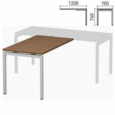 Столешница брифинг-стола "Старк", 1200х700х740 мм, орех онтарио, 401903-160 (арт. 640889)