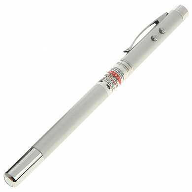 Указка лазерная, радиус 200 м, красный луч, LED-фонарь, указка, магнит, ручка, футляр, TP-RP-18 (арт. 236947)