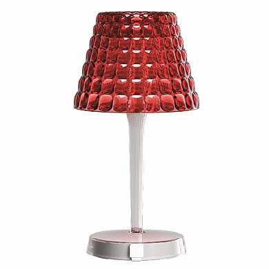 Настольный беспроводной светильник Tiffany красный (арт. 04500065)