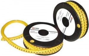 EKF Маркер-кабельный 2,5кв.мм "N" (к-1000ед) (ЕС-1) plc-KM-2.5-N (арт. 459113)
