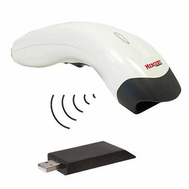 Сканер штрихкода MERCURY CL-200, беспроводной, противоударный, USB (RS), серый (арт. 290898)
