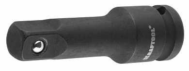 Удлинитель KRAFTOOL "INDUSTRIE QUALITAT", для ударных торцовых головок (1/2"), Cr-Mo, фосфатированный, 75 мм (арт. 27965-75_z01)