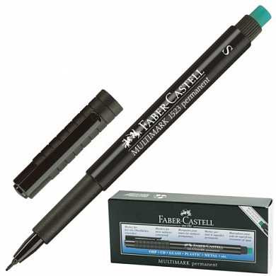 Ручка стираемая капиллярная FABER-CASTELL "Multimark", толщина письма 0,4 мм, черная, 152399 (арт. 141807)