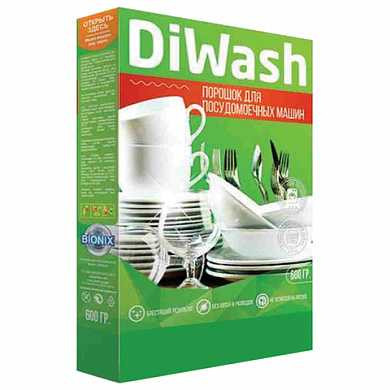 Средство для мытья посуды в посудомоечных машинах 600 г, DIWASH (Дивош), порошок (арт. 604640)