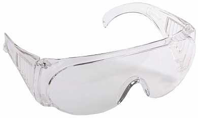 Очки STAYER "STANDARD" защитные, поликарбонатная монолинза с боковой вентиляцией, прозрачные (арт. 11041)