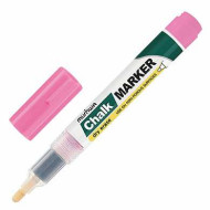 Маркер меловой MUNHWA "Chalk Marker", сухостираемый, 3 мм, на спиртовой основе, розовый, CM-10 (арт. 151485)