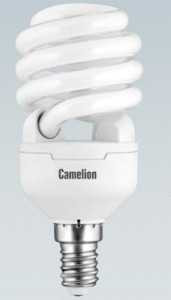 Лампа энергосберегающая Camelion Sp E14 15W 2700 101X40(T2) Lh15-Fs-T2-M/827/E14 (арт. 337687)