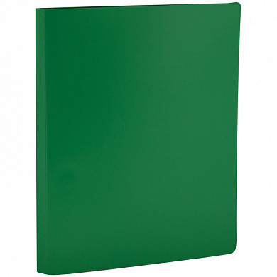 Папка с зажимом OfficeSpace, 15мм, 500мкм, зеленая (арт. FC4_314)