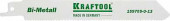 Полотно KRAFTOOL "INDUSTRIE QUALITAT", S922VF, для эл/ножовки, Bi-Metall, по металлу, дереву, шаг 1,8-2,5мм, 130мм (арт. 159705-U-13)