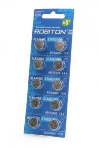 Э/п Robiton STANDARD R-AG12-0-BL10 AG12 (0% Hg) BL10 (арт. 626108) купить в интернет-магазине ТОО Снабжающая компания от 147 T, а также и другие Батарейки для часов на сайте dulat.kz оптом и в розницу
