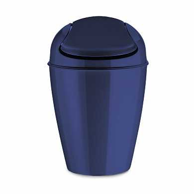 Корзина для мусора с крышкой Del s, 5 л, синяя (арт. 5777585)