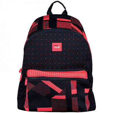 Рюкзак Milan "Knit", 42*30*16см, розовый, 1 отделение, 1 карман, уплотненная спинка (арт. 624605KNP)