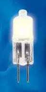 Лампа галогенная Uniel Jc G4 12V 35W Прозрачная Jc-12/35/G4 Cl (арт. 156418)