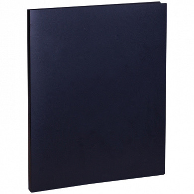 Папка с зажимом OfficeSpace, 15мм, 500мкм, черная (арт. FC1_310)