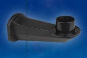 Uniel Ufp-C23Bn-190 Black Кронштейн Для Светильников, Посадочный, 190Мм, Без Патрона E27, Пластик, Черн (арт. 460974)