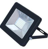 Прожектор светодиодный Ecola 10W 4200K, 115x80x14, черный, IP65, JPBV10ELB (арт. 600243)