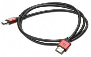 Кабель Harper HDMI - HDMI, 3 м, с металлическими наконечниками, черный, DCHM-793 (арт. 601191)