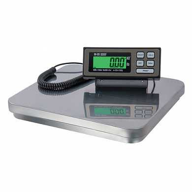 Весы напольные MERCURY M-ER 333BF-150.50 LCD (0,4-150 кг), дискретность 50 г, платформа 355x405 мм, переносной дисплей, 333BF-150.50LCD (арт. 290786) купить в интернет-магазине ТОО Снабжающая компания от 95 060 T, а также и другие Весы торговые на сайте dulat.kz оптом и в розницу