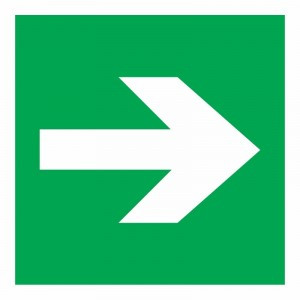 Знак эвакуационный "Направляющая стрелка"200*200 мм Rexant цена за шт (5), 56-0030 (арт. 612595) купить в интернет-магазине ТОО Снабжающая компания от 343 T, а также и другие Знаки и наклейки на сайте dulat.kz оптом и в розницу