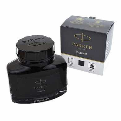 Чернила PARKER "Bottle Quink", 57 мл, 1950375, черные (арт. 226752)