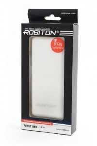 Внешний аккумулятор Robiton Power Bank Li14-W, 14Ач, 3xUSB гнезда, кабель microUSB, белый (арт. 500354)