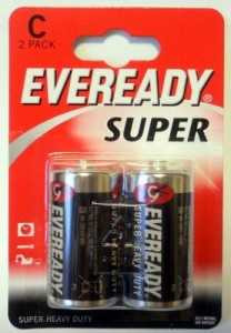 Батарейка Eveready R14/343 BL2 (арт. 161986)