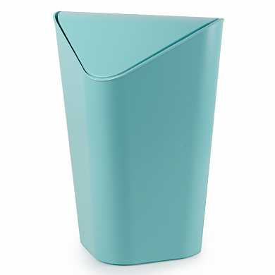 Корзина для мусора угловая Corner голубая (арт. 086900-276)