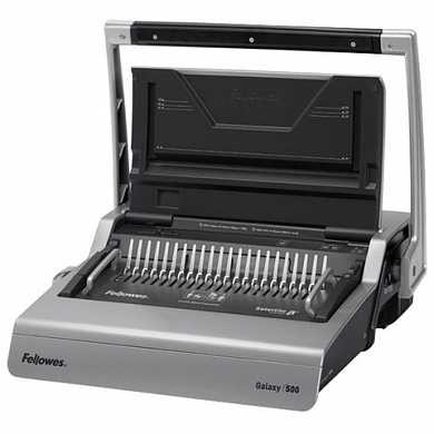 Переплетная машина для пластиковой пружины FELLOWES GALAXY, пробивает 28 л., сшивает 500 л., FS-56220 (арт. 531349) купить в интернет-магазине ТОО Снабжающая компания от 644 350 T, а также и другие Переплетчики для пружин (брошюровщики) на сайте dulat.kz оптом и в розницу
