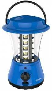 Фонарь кемпинговый ФАЗА Accu F5-L36-bu (аккумулятор 4V 1.6Ah) 36 LED, синий, пластик, диммер, ручка (арт. 553130)