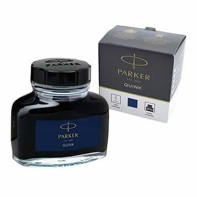 Чернила PARKER "Bottle Quink", 57 мл, 1950376, синие (арт. 226753)