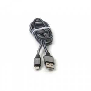 Кабель Harper USB(A) штекер - Lightning (iPhone 5/6/7), 1м, серебро, BRCH-510 SILVER (арт. 618449)