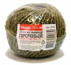 Шпагат Льняной 100М, 1,5Мм, 100Гр 60186 Masterhouse (арт. 556611) купить в интернет-магазине ТОО Снабжающая компания от 833 T, а также и другие Упаковка (пакеты, пленка, шпагаты) на сайте dulat.kz оптом и в розницу